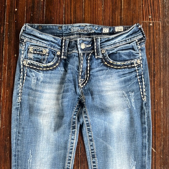 Miss Me JE5014C16 Cropped Womens Jean 27 - Picture 2 of 4